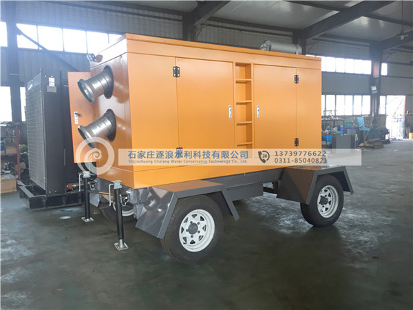 移動應急搶險泵車